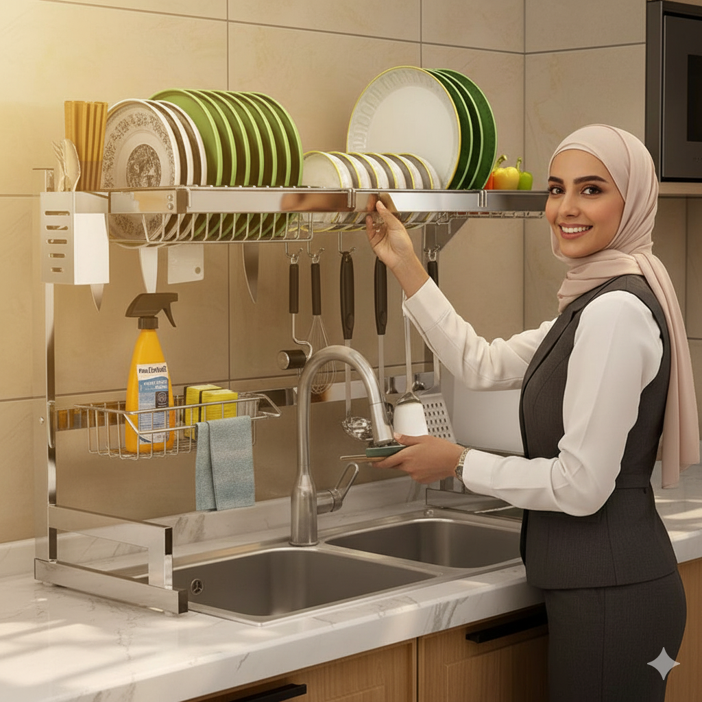 Space-Saving Kitchen Organizer