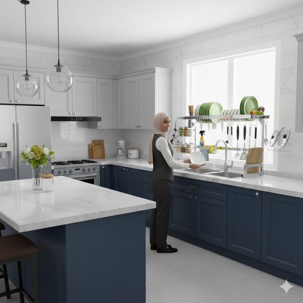 Space-Saving Kitchen Organizer